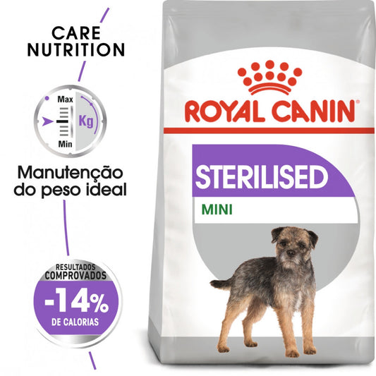 Royal Canin Sterilised Mini Adult - Ração seca para cão esterilizado de porte pequeno