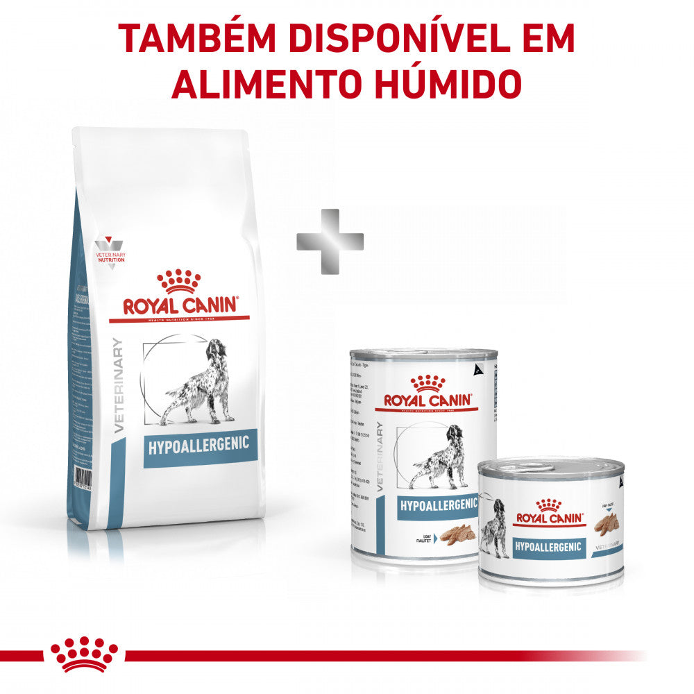 Royal Canin VET Hypoallergenic - Ração seca para cão adulto com alergias alimentares