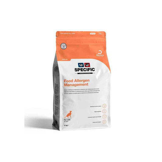 SPECIFIC Food Allergy Management - Ração seca para gato adulto com alergias alimentares 2Kg