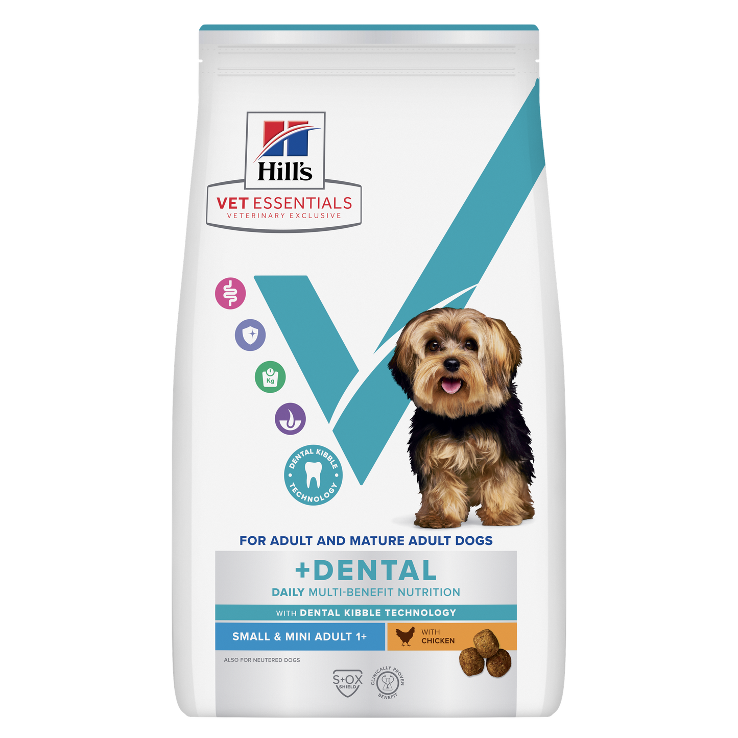 Hill's Vet Essential Multi-Benefit +Dental Cão Adulto raça pequena e mini