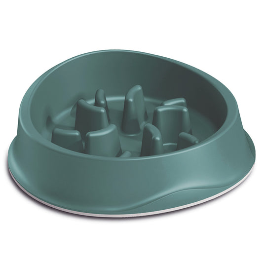 Taça slow feed de plástico para cães - Stefanplast