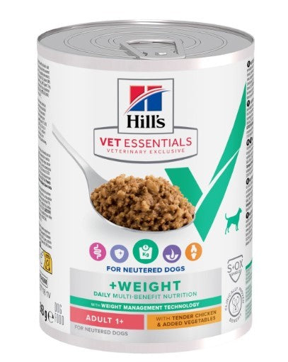 Hill's Vet Essential Multi-Benefit Weight Neutered Cão Adulto (lata) 363g