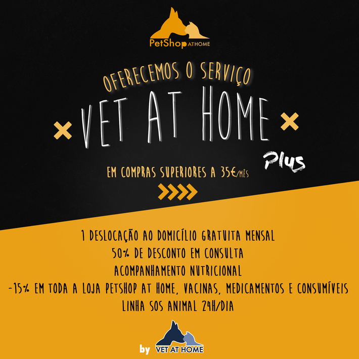 Vet at Home PLUS - Mensal (Norte Portugal)