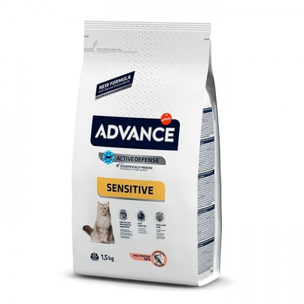 Advance Sensitive Gato Adulto Salmão