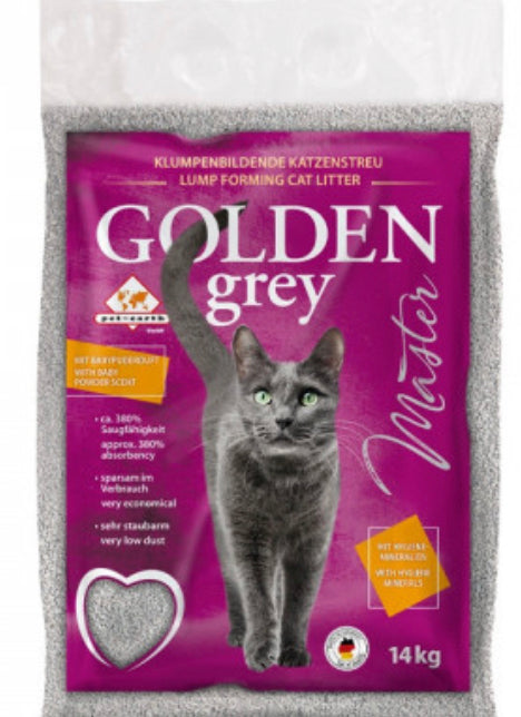 Golden Grey Master Areia Para Gato 14Kg