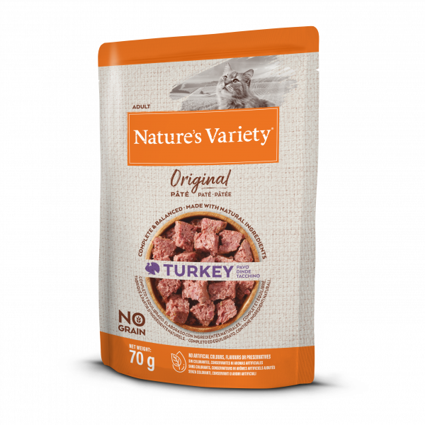 Nature's Variety Original No Grain Patê Gato Adulto - Peru 70g