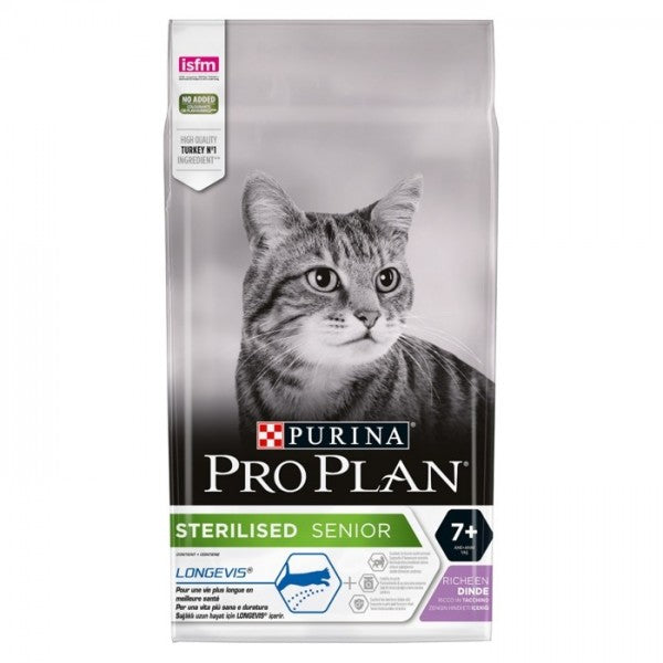 Pro Plan Sterilised Senior Longevis Peru 3Kg