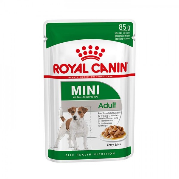 Royal Canin Mini Adulto Em Molho 85gr