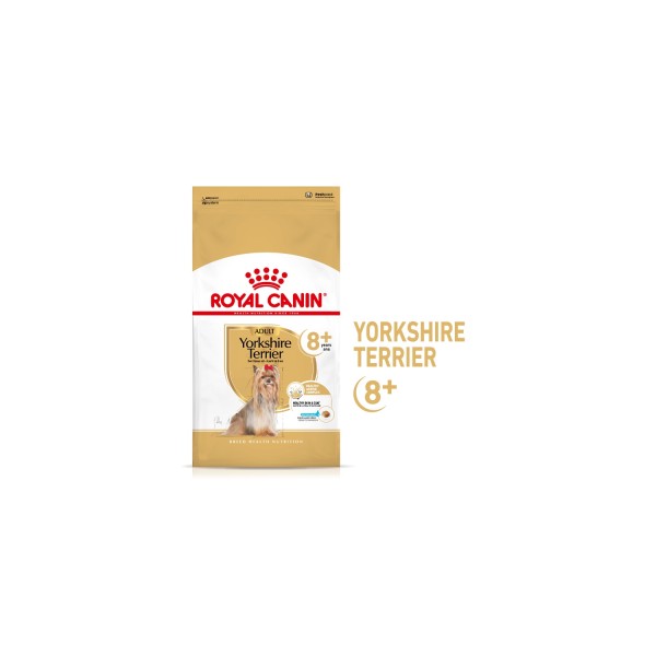 Royal Canin Yorkshire Terrier 8+ - Cão Sénior